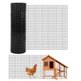 thumbnail image 3 of QinaQin 1/2 Inch 36in x 50Ft Hardware Cloth, PVC Coated, Black, 3 of 7