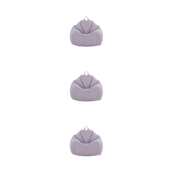 Funda para silla Puff sofá Naiovety moderno y acogedor gris cálido Type1 NO1