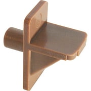 Slide-co Shelf Support Pegs 1/2 in. Width x 1 in. Length x 1/4 in. Diameter Plastic Light Brown Bracket