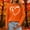 #303-Orange, variant on Craaazy Shirts for Women Long Sleeve Round Neck Casual Printed Womens Tops Loose Fit Sweatshirts Gifts for Women