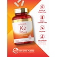 thumbnail image 5 of Suplemento Carlyle de vitamina K2 100 mcg MK-4 240 cápsulas, 5 of 5