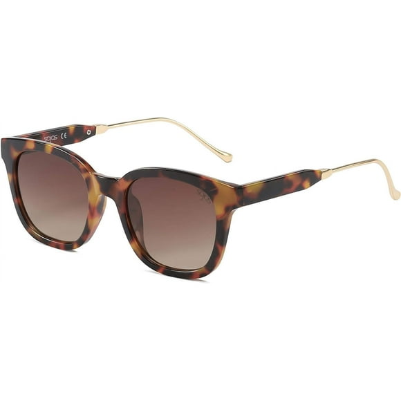 Classic Square Polarized Sunglasses Womens Mens Retro Trendy UV400 Sunnies SJ2050