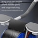 thumbnail image 2 of Wosthever Rueda Abdominal, máquina de entrenamiento muscular para contraer el vientre, soporte plano rodante, rodillo de realce, equipo de Accesorios para máquinas de ejercicios Tipo de tiempo rosa, 2 of 6