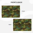 thumbnail image 3 of Placemats Set Of 4 / 6, Classic Green Camouflage Placemats For Dining Table Indoor/Outdoors Heat Resistant Washable Placemats 18" X 12", 3 of 8