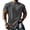 Dark Green #1, variant on WULMLEO Shirts for Men Oversized Crew Neck Short Sleeve Tees Plain Western Loose Fit Comfort Tops Casual Summer Golf Tshirts Deep Red 3XL