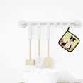 thumbnail image 3 of Caroline's Treasures Easter Border Collie Black Pair of Pot Holders, 3 of 3