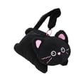 thumbnail image 3 of Porta pañuelos de peluche para coche, caja de pañuelos colgante, bonita, caja de pañuelos para servilletas, Gato, 3 of 9