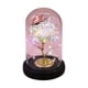 thumbnail image 4 of Adorno de Rosa con Lámina de Vidrio, Flor Eterna, Regalo Creativo para Vacaciones, Luz Led Nocturna Luminosa., 4 of 7