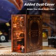 thumbnail image 4 of Tradeopia Puzzle en bois 3D – Kit DIY Librairie Éternelle Bibliothèque Miniature, 4 of 5