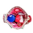 thumbnail image 3 of Juego de 5 uds. De pañales para bebés, bolsa para cambiar pañales, bolso , estilo bohemio, rojo Hugo Bolsa de cambio de pañales para pañales para bebés, 3 of 10