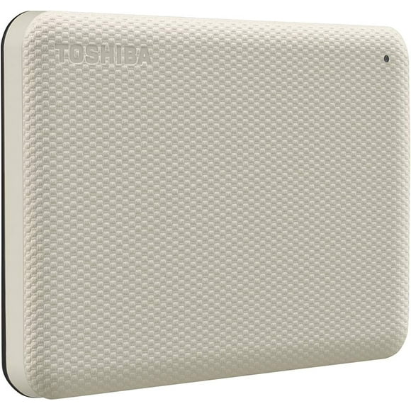 Disque dur externe portable Canvio Advance Plus - Blanc