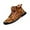 Brown, variant on Olveros Boots Calmeyaw Mens Wide Shoes Saw Behind Men's Comfortable Hand Made Leather Boots Waterproof Arch Support Spacious Toe Box Non-Slip Wear-Resistant