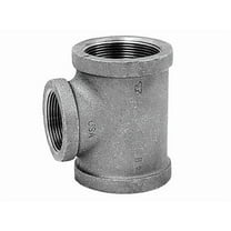 Anvil International 8700121703 Malleable Reducing Tee  Black - 1 x 0.75 x 1 in.