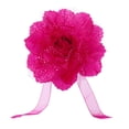 thumbnail image 1 of TIELUTT Rideau à Fleurs de Pivoine à Clipser avec Attaches Panneau 1 Panneau Rideaux de 96 Pouces de Long 84” Rideaux de Douche, 1 of 5