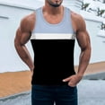 thumbnail image 2 of Ierhent Mens Tank Top Undershirt Men's Sleeveless Basic Tank Top Casual Shirts(Black,XL), 2 of 6
