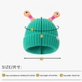 thumbnail image 3 of Cute Little Monster LED Knit Beanie, 2025 Winter Funny Knitted Hat, Cute Glowing Little Monster Knit Hat for Women Girl, Limited Time Offer Under 10 Dollars, 3 of 5