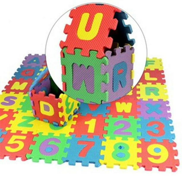 Numbers Educational Baby Play Mat EVA Foam Jigsaw Puzzle Mats