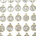 thumbnail image 4 of serony A-Z Initial Wooden 1-25 Number Wood Christmas Advent Calendar Tags Wedding Candy Gift Present Box Wrapping Tags, 4 of 8