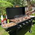 thumbnail image 4 of KingChii 5-Burner 38" Propane Griddle with Hard Cover for Camping, Tailgating, BBQ, Parties, Backyard & Patio, 4 of 9