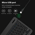 thumbnail image 4 of Bluetooth Wireless Keyboard Compatible All Bluetooth Devices Multilingual Bluetooth Keyboard And Mouse Ipad Keyboard Accessory, 4 of 9