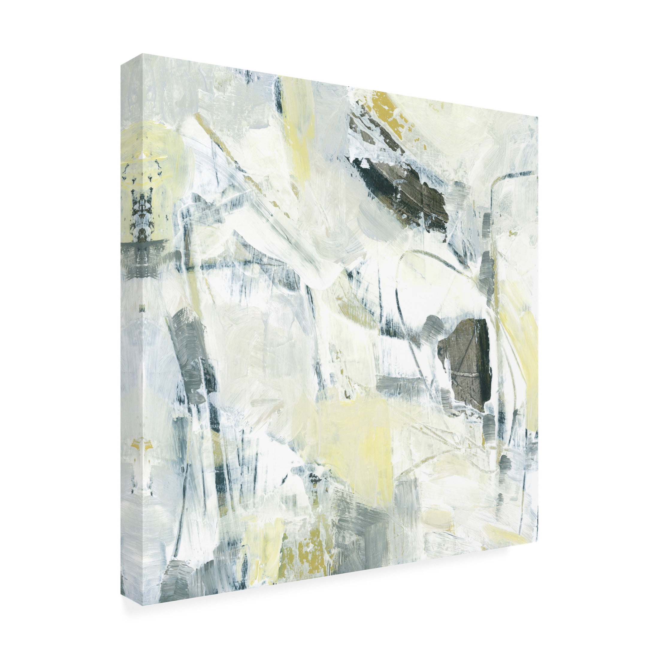 Trademark Fine Art June Erica Vess  Citron Graffiti II Canvas Wall Art