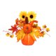 thumbnail image 2 of Herunwer Halloween Simulation Pumpkin Tree Decoration Autumns Thanksgiving Halloween Home Decorations Dining Table Living Room Flower Ornaments, 2 of 6