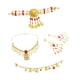 thumbnail image 5 of Conjunto de joyas de danza india, collar, pendientes, accesorios de baile, regalos, cadena para el cabello de moda Pendientes de clip, 5 of 8