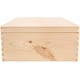 thumbnail image 2 of Caja de Almacenamiento de Madera para Decorar |40 x 30 x 14 cm (+/- 1 cm) |con Tapa |Natural Sin Pintar |Caja Baúl Cofre de Herramientas |CRUDO Y SIN LIJAR, 2 of 6