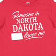thumbnail image 4 of Inktastic Someone in North Dakota Loves Me Boys or Girls Baby T-Shirt, 4 of 5