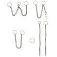 thumbnail image 4 of Braid Hair Accessories Assorted Dreadlocks Ring Hair Braid Ring Hair Ring Chains, 4 of 10