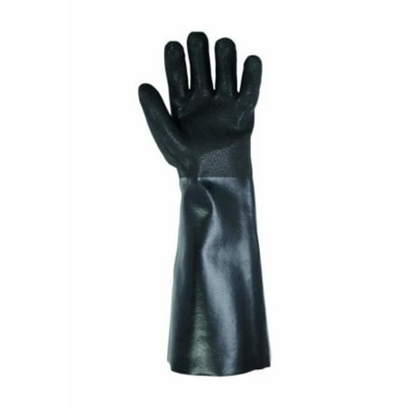 

CLC 2084L Work Gloves L Gauntlet Cuff 18 in L Black PVC