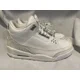 thumbnail image 1 of Ni - ke Air Jordan 3 Retro Silver Anniversary Mens 8.5 White Metallic Silver 398613 102, 1 of 5