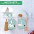 thumbnail image 4 of Yayeee Pot Holders Kitchen Heat Resistant with Pocket 7"x9.8" Cotton Oven Cooking Hot Pads, White Cartoon Swan, 4 of 7