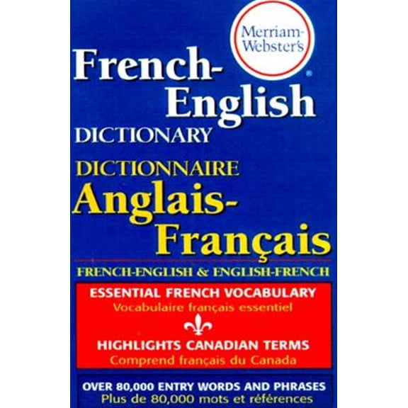 Pre-Owned Merriam-Webster's French-English Dictionary (Mass Market Paperback) 0877799172 9780877799177