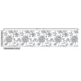 thumbnail image 2 of Floral Upholstery Fabric by the Yard, Monochrome Petals Traditional Nature Influences Essence Art Print, Decorative Fabric for DIY and Home Accents, Dimgray by Ambesonne, 2 of 4