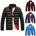 thumbnail image 1 of Men's Winter Warm Padded Down Jacket Ski Jacket Snow Coat Climbing, 1 of 5