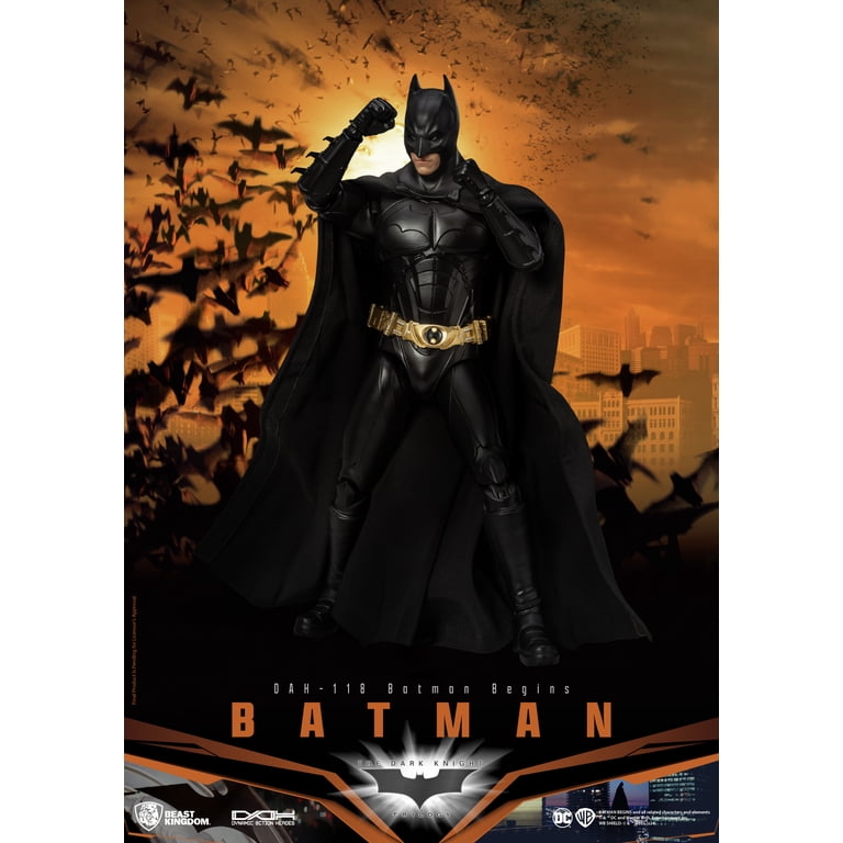 Beast Kingdom, Batman Action Figure, DAH-118, Batman Begins