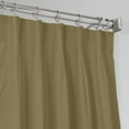 thumbnail image 2 of Rivana pinch pleat curtains for living room 100% blackout curtains for bedroom pinch pleated drapes thermal insulated (100Wx108L,1 panel,Bottle green), 2 of 7