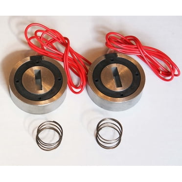 Trailer Brake System Components 4-Pack Electric Trailer Brake Magnet Replacement Kits - Part #21025 / 42-097 By LIBRA Trailer Brakes For Ford Expedition