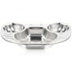 thumbnail image 2 of Durable Stainless Steel Divided Plate For Kids Food Separation .61X7.07X1.18in 1Pcs, 2 of 4