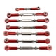 thumbnail image 1 of RC Car Tie Rods, Turnbuckles Aluminium Alloy And Steel Adjustable Length Wear Resisting RC Tie Rod Full Set Excellent Buffering With Thread For Outdoor ANGGREK Otros Deportes, 1 of 8