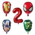 thumbnail image 3 of Globos de Papel de aluminio Spiderman 5 uds juguete para niños decoración de Fiesta Temática de cumpleaños Baby Shower 1 2 3 4 5 6St, 3 of 5