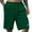 Green, variant on MIXUE Mens Shorts Summer Solid Color Casual Elastic Waist Drawstring Beach Pockets Mens Workout Shorts Activewear,Red,XXXL