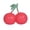 01| (Cherry), variant on Half-Baked Cheesecake Squeeze - Stress Relief Original Squeeze, Cheese Cubes Squeeze,Stress Balls Suitable for All Ages