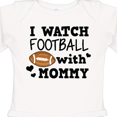 thumbnail image 4 of Inktastic I Watch Football with My Mommy Boys Long Sleeve Baby Bodysuit, 4 of 5