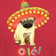 thumbnail image 3 of CafePress - Fiesta Pug Dark T Shirt - Men's Classic Graphic Cotton T-Shirt, 3 of 4