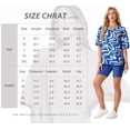 thumbnail image 4 of Cueply 2 Piece Sets for Women Summer Outfits Lounge Set Casual Matching Clothing Oversized T-Shirt Biker Shorts, 4 of 7