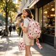 thumbnail image 3 of Backpack Set with Lunch Box and Pencil Case, Travel Daypack Large Bookbag Set(Pink-1,44cm), 3 of 4