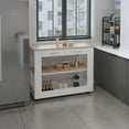thumbnail image 4 of FM FURNITURE LLC Brooklyn 46 Kitchen Island, 4 of 9