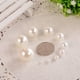 thumbnail image 5 of 10-1000pcs/lot 3-20mm Straight Holes Acrylic Imitation Pearl Beige Bracelet Round Beads For DIY Craft Jewelry Making Supplies, 5 of 5